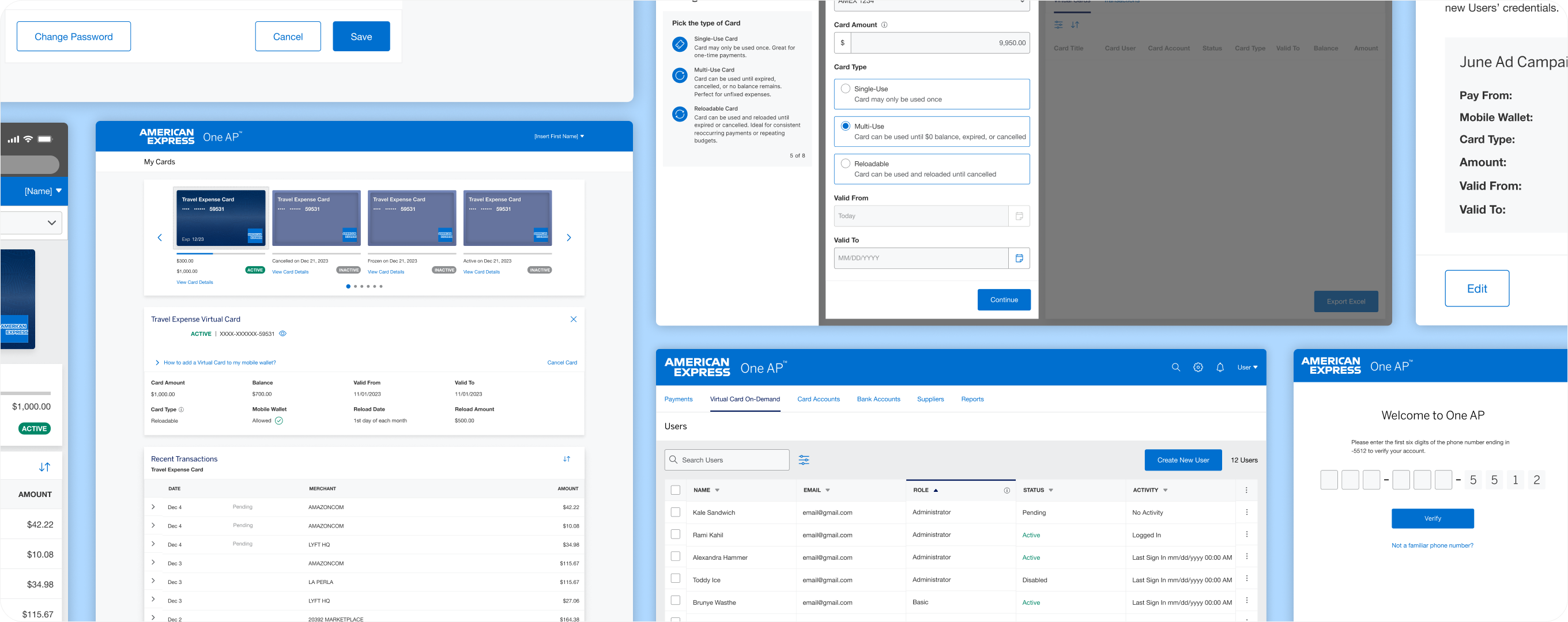 Amex Recipient Use Cases